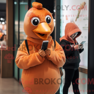 Peach Chicken Maskottchen...