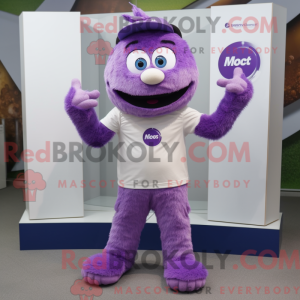 Lilla Momentum maskot...