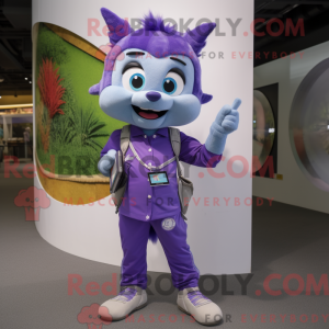 Lilla Momentum maskot...