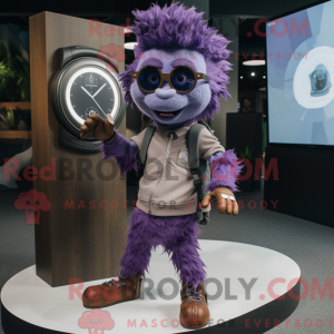 Lilla Momentum maskot...