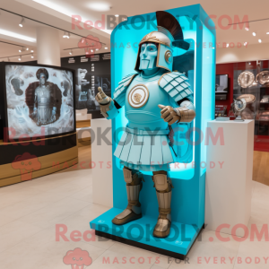 Turquoise Roman Soldier...