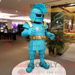 Turquoise Roman Soldier...