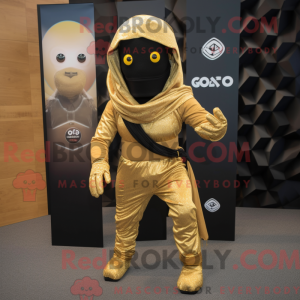 Disfraz de mascota Gold...