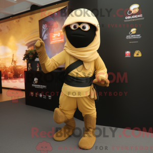 Disfraz de mascota Gold...