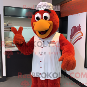 Mascotte de poulet Tandoori...