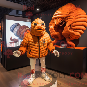 Orange Trilobite maskot...