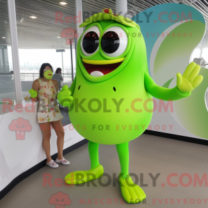 Disfraz de mascota de Lime...