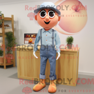 Postava maskota Peach Plum...