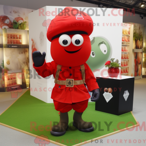 Maskottchenkostüm Red...