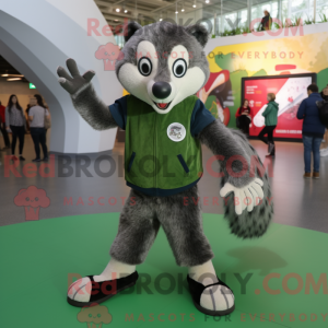 Olive Badger máscara de...
