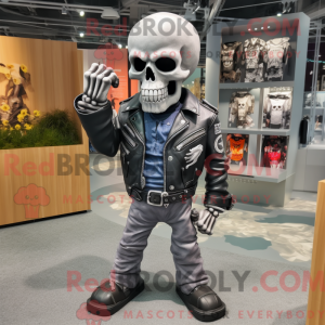 Costume mascotte de crâne...