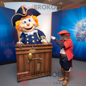 Maskotdraktfigurat Navy...