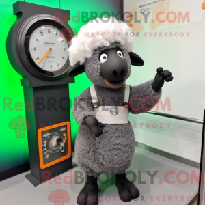 Grijze Suffolk Sheep...