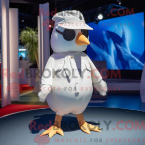 White Blackbird mascot...