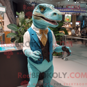 Disfraz de mascota T Rex...