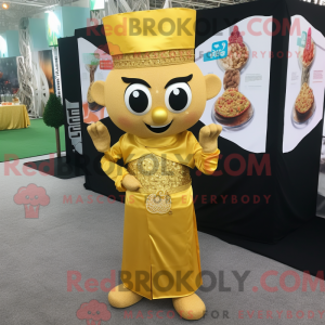 Gold Pad Thai maskot...
