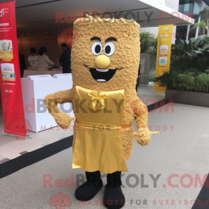Gold Pad Thai Maskottchen...