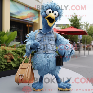 Sky Blue Struds maskot...