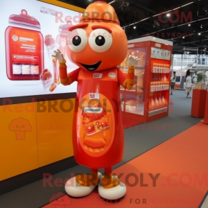 Orange Bottle Of Ketchup...