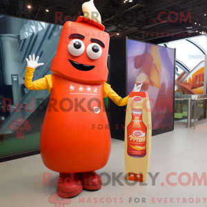 Maskottchenkostüm Orange...