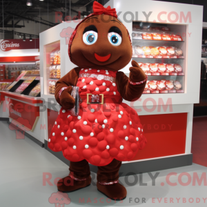 Red Chocolates mascot...