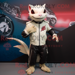 Figura de máscara de creme...
