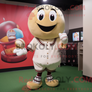 Cream Beet mascot costume...