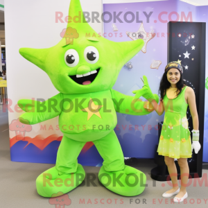 Lime Green Starfish...