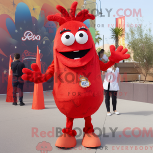 Costume mascotte de Paella...