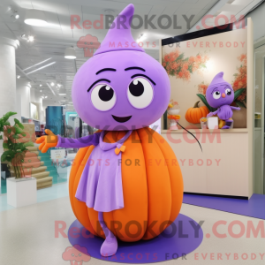 Lavendel gresskar máscara...