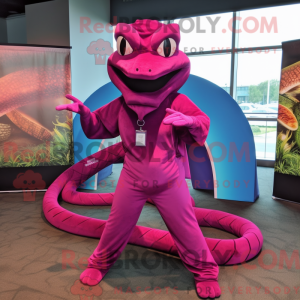 Disfraz de mascota Magenta...