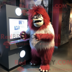Costume de mascotte de Yeti...