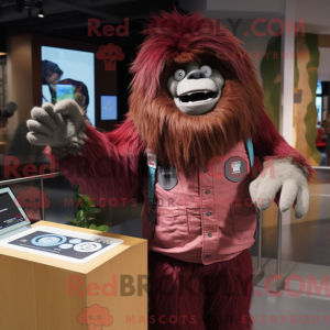 Costume de mascotte de Yeti...