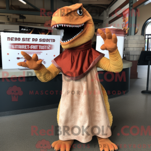 Rust Tyrannosaurus maskot...