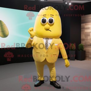 Citrongul kartoffel maskot...