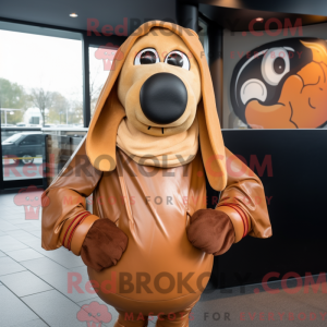Tan Currywurst mascotte...