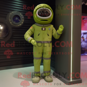 Máscara de astronauta...