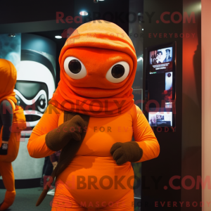 Mascotte de Cyclope orange...