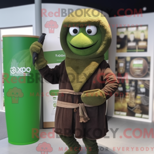 Oliven sækkepibe maskot...