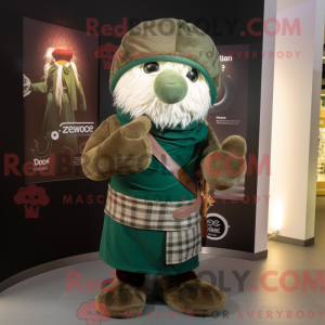 Olive Bagpipe mascot...