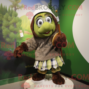 Oliven sækkepibe maskot...