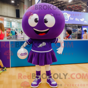 Purple Volleyball Ball...