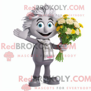 Máscara de buquê de flores...