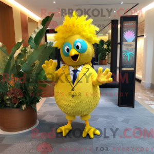 Costume de mascotte de paon...