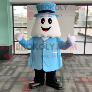 Postava maskota Sky Blue...