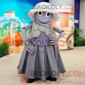 Gray Hermit Crab mascot...