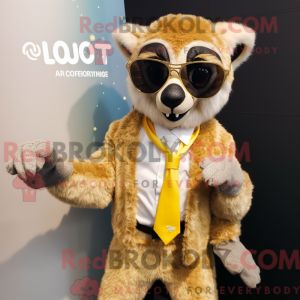 Gull Lemur maskot drakt...
