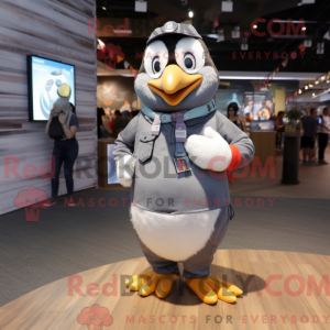 Grande máscara de pinguim...