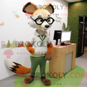 Costume mascotte de renard...