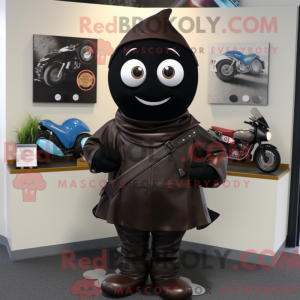 Sort chokolade maskot...